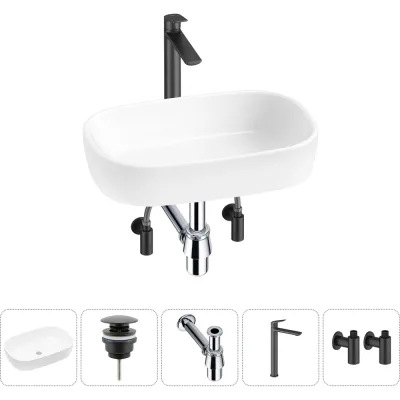 Накладная раковина для ванной Lavinia Boho комнаты Bathroom Sink в наборе 5 в 1 20217420R