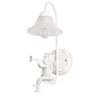 Бра Arte Lamp Amur E14 60 Вт 220 В белое IP20 (A1133AP-1WG)