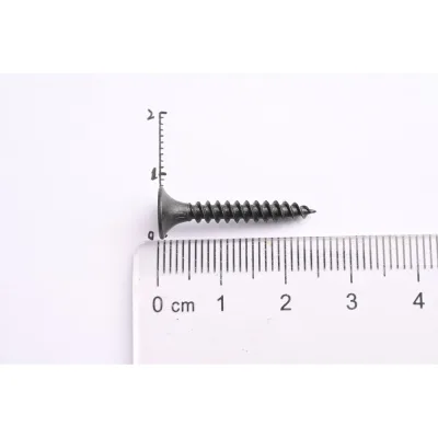 Шуруп гипсокартон-металл FASTNR 3.5X25, частая резьба, потайная головка, фосфатированные, 500 штук FR001