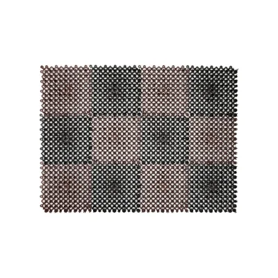 Щетинистое покрытие ComeForte модульная 42x56 см из 12-ти сегментов черно-коричневый СС000656