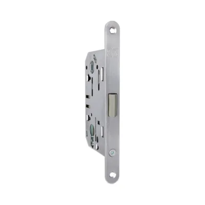 Корпус замка DOORLOCK DL431/50 PZ85 MCR матовый хром, реверсивный, пластиковая защелка, II класс 75322