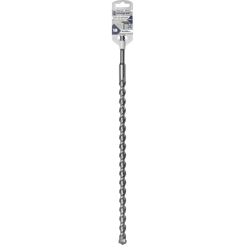 Бур по бетону Basis (18x400х460 мм; SDS-plus) Monogram 088-017