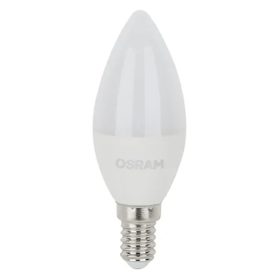 Лампа светодиодная Osram Е14 4000К 7 Вт 600 Лм 230 В свеча матовая
