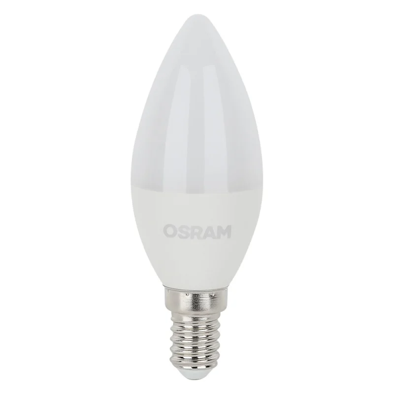 Лампа светодиодная Osram Е14 4000К 7 Вт 600 Лм 230 В свеча матовая