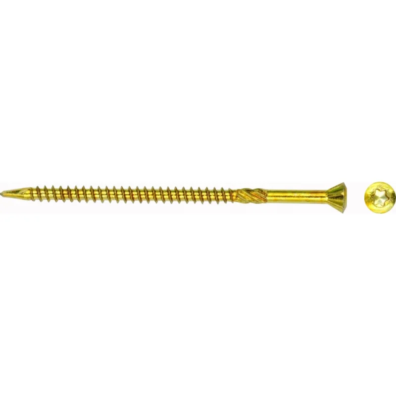 Шуруп для деревянных полов ЕВРОПАРТНЕР самозенкующий, потайной, TORX 10, 3,2x60 40шт. 15 0069 7
