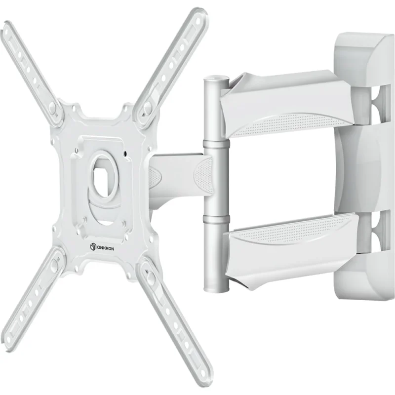 Наклонно-поворотный кронштейн для телевизора 32-65 ONKRON M4 White M4W