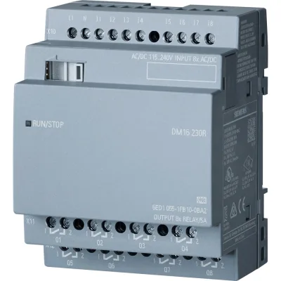 Модуль расширения Siemens LOGO! DM16 230R 230В, 8DI 8DO 6ED10551FB100BA2