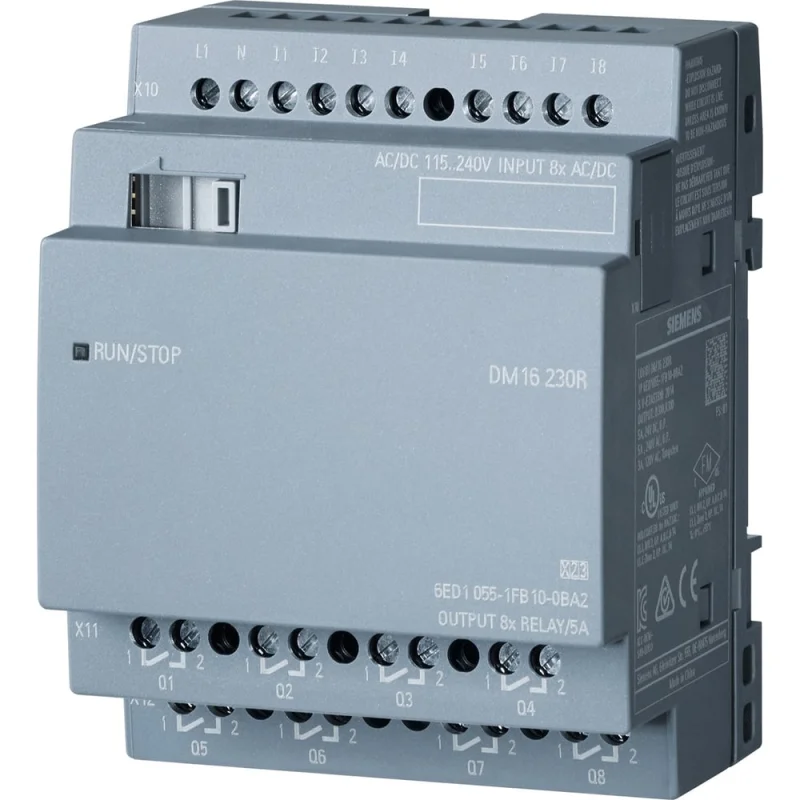 Модуль расширения Siemens LOGO! DM16 230R 230В, 8DI 8DO 6ED10551FB100BA2