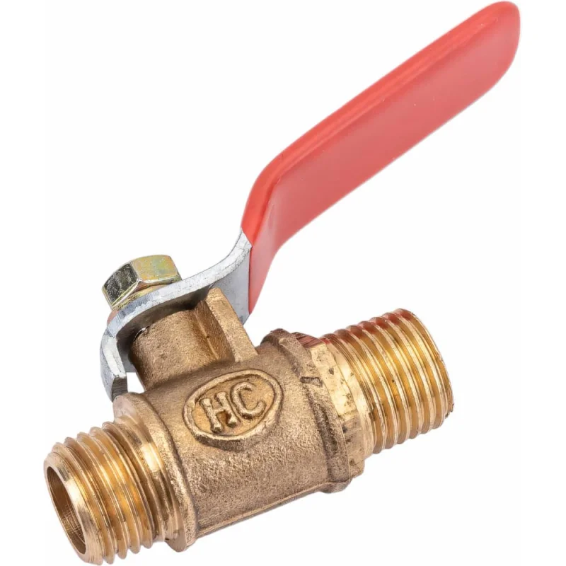 Кран воздушный шаровый наруж. резьба Rockforce 1/4х1/4 RF-SP019/1/4"(2032)