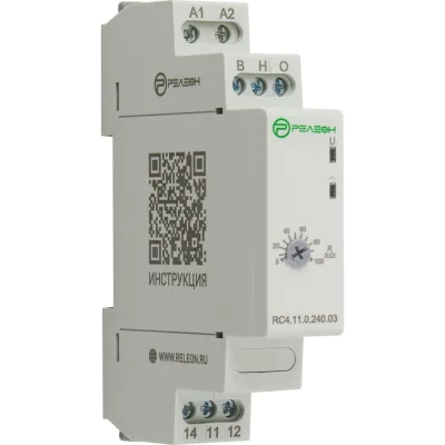 Реле контроля уровня жидкости РЕЛЕОН 1 перекидной контакт 8А; 24-240В AC/DC; RC411024003