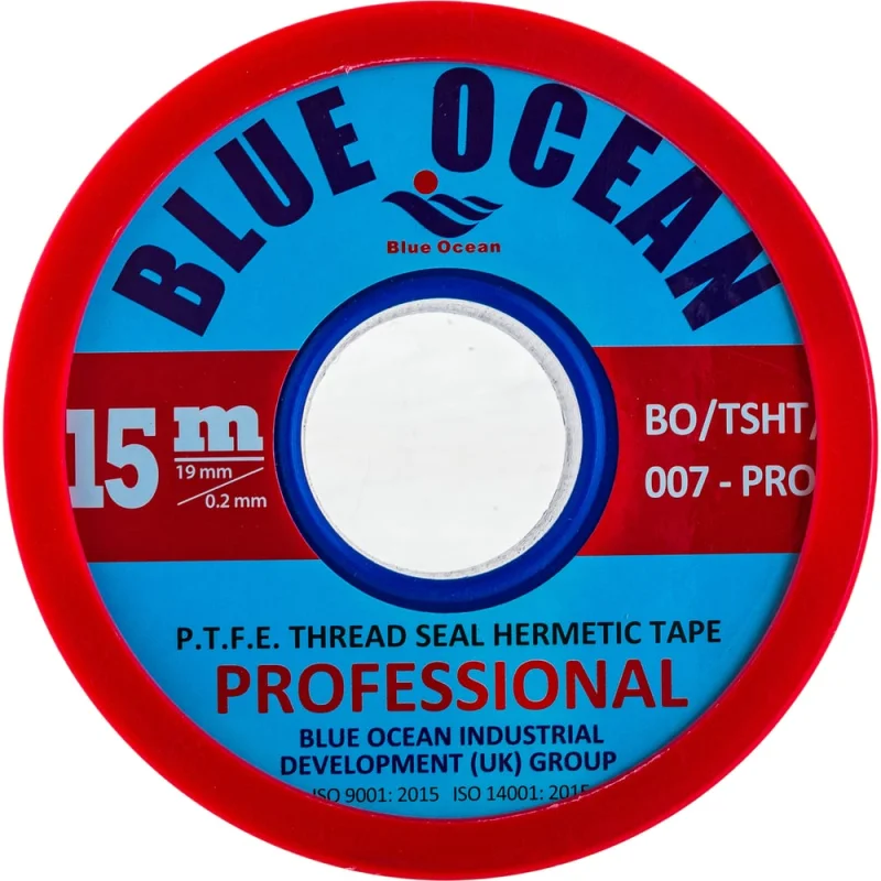 ФУМ-лента Blue Ocean 19мм х 0,2мм х 15м BO/TSHT/022