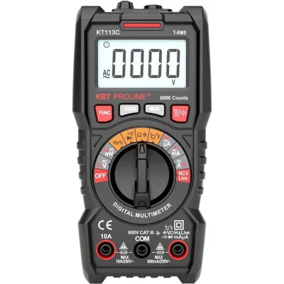 Мультиметр цифровой КВТ KT 113С серия PROLINE 91918