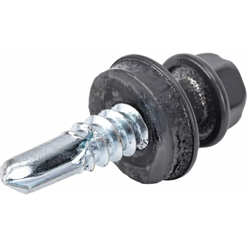 Кровельный саморез Daxmer 5,5х25 RAL 7024, сверло №3, 250 шт. 00000304309
