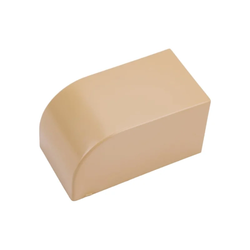 Заглушка EKF PROxima Plast, под светлое дерево, 4 шт ecl-25-25x4