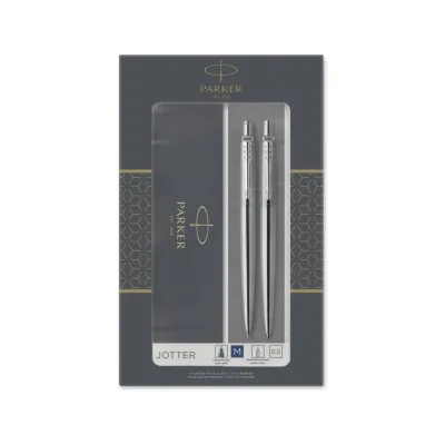 Подарочный набор Parker Jotter Core - Stainless Steel CT, ручка шариковая, карандаш 2093256