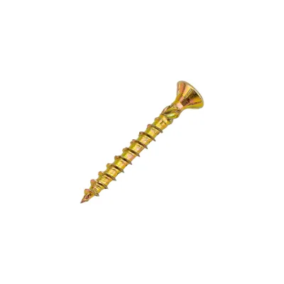 Конструкционный шуруп для дерева ЕВРОПАРТНЕР с фрезой, потайной, ж/п, Torx 20, 4,0x35 + бита, 200 шт. B3 0025