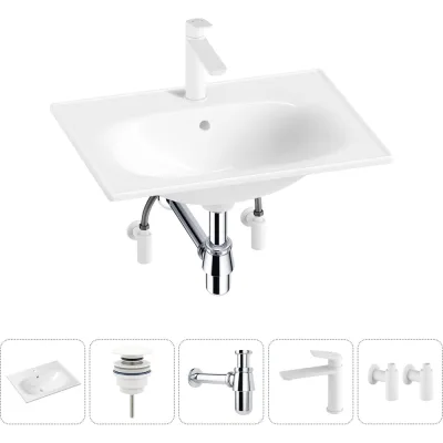 Врезная раковина для ванной Lavinia Boho комнаты Bathroom Sink в наборе 5 в 1 20217638R
