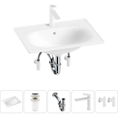 Врезная раковина для ванной Lavinia Boho комнаты Bathroom Sink в наборе 5 в 1 20217590R
