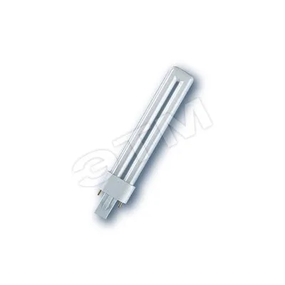 Лампа энергосберегающая КЛЛ 9вт Dulux S 9/840 2p G23 Osram