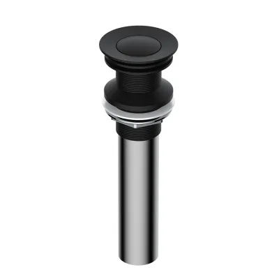 Донный клапан WasserKraft клик-клак 31,8 мм черный (A250)