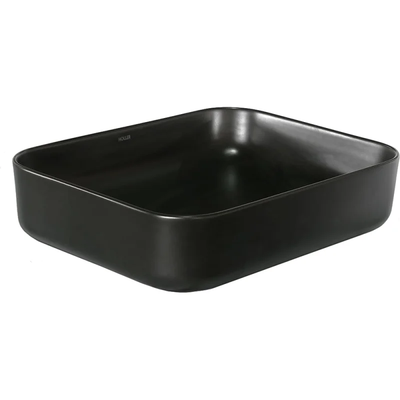 Раковина накладная HOLLER K-M6509B (500*400*130мм), черный матовый 322549