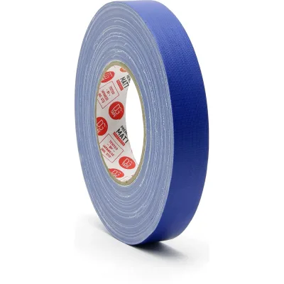 Клейкая лента DGTAPE MATT - Гаффа тейп 25мм/50м - Синий MATT50025/50/NB