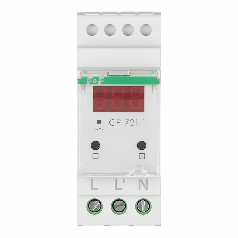 Реле напряжения модульное Евроавтоматика CP-721-1 220 В 63 А тип AC