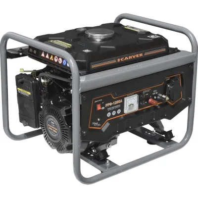 Бензиновый генератор CARVER PPG-1200А 01.020.00008