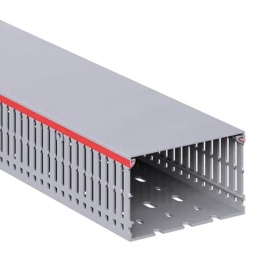 Кабель-канал перфорированный DKC RL6 100х60 мм серый 2 м (01140RLDIY)