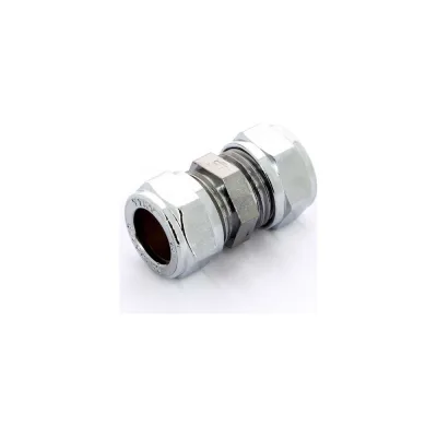Прямое соединение Tiemme 15x10 обжим хром 1130072/1101C151000CZ