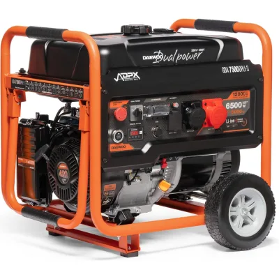 Генератор бензиновый DAEWOO с функцией Dual Power GDA 7500DPLi-3