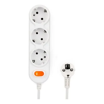 Удлинитель Power Cube 3р с/з выкл., 3500 Вт, 16 А, 1.5 м 3*1,0 (черный) PC-7B-1,5M