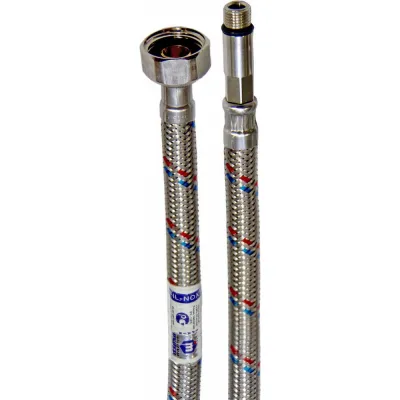 Подводка в оплётке MATEU FIL- NOX S/S, для смесителей, 1/2хМ10х1х18, 2.0 м 15128