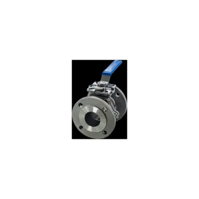 Кран шаровый фланцевый под привод NEWKEY нержавеющий (2PC), AISI304 DN25 (1), (CF8), PN40 NK-BFtph(2PC)25/4