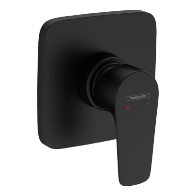 Смеситель для душа Hansgrohe Talis E однорычажный, скрытого монтажа, матовый черный 71764670
