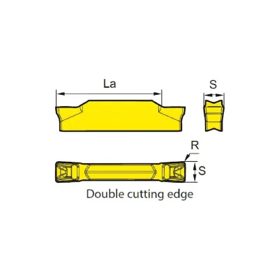 Пластина ZTED02503-mm YB9320, 10 шт ZCC-CT 00001227884