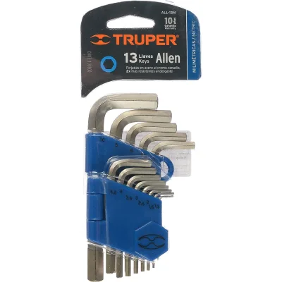 Набор шестигранных ключей TRUPER 13 шт ALL-13M 15542