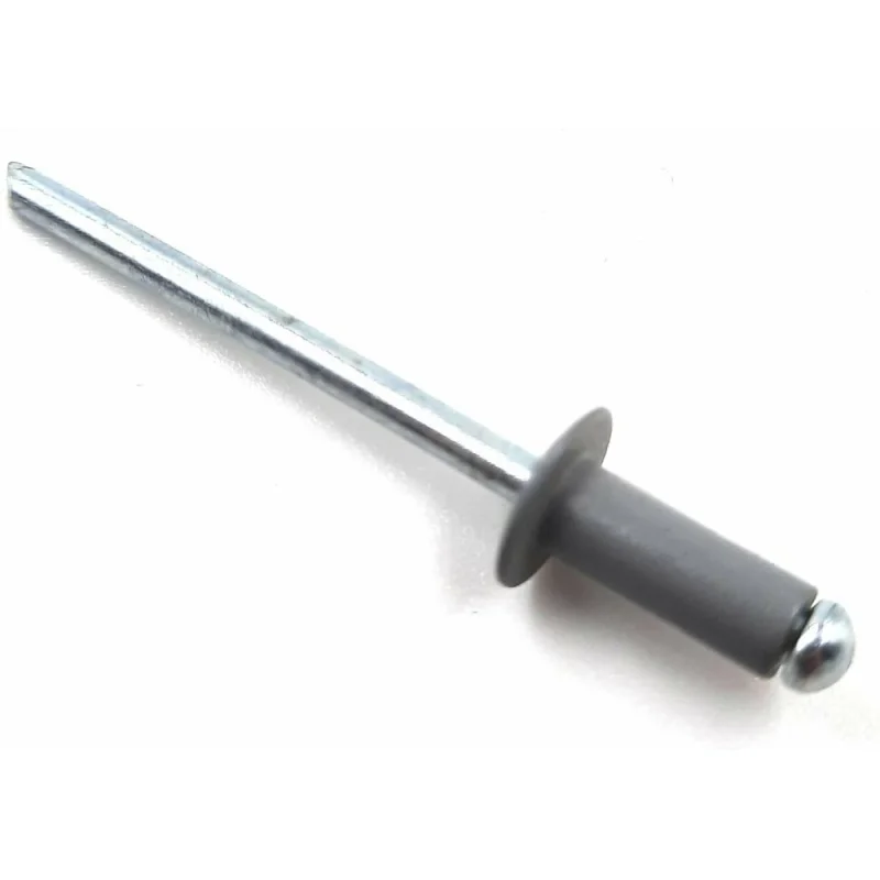 Заклепка вытяжная Крепстор 4,8х12 RAL 7004 (серый) 150 шт. 4665317072063