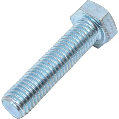 Болт МЕТАЛЛСЕРВИС М12x50, DIN 933, с полной резьбой, цинк, 10 шт. 1239020
