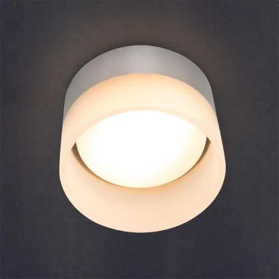 Накладной светильник General Lighting Systems металлический спот GX53, 90х60мм, маяк, хром, IP20 GWL-GX53-M-IP20 661352