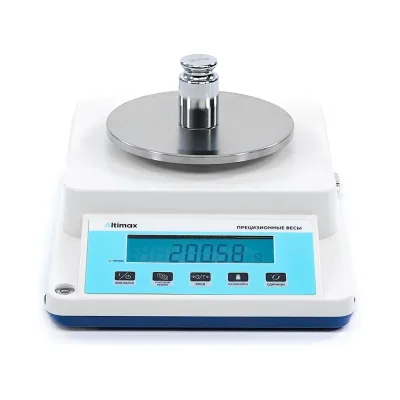 Весы прецизионные лабораторные Altimax BP-2-110 с поверкой, внешняя калибровка, d=10 мг, Max=110 г BP010201