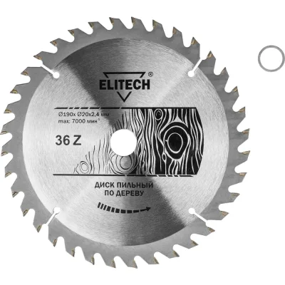 Диск пильный Elitech 1820.053800 187765