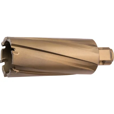 Сверло корончатое LENZ 63x80 мм, Weldon 19/Nitto LZTX-063