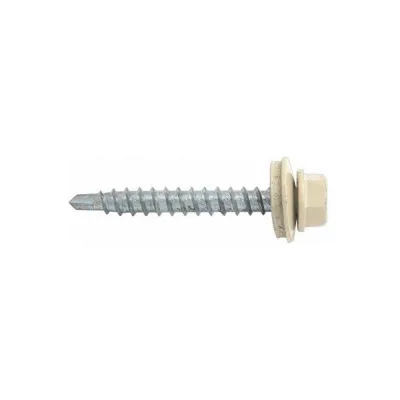 Саморез Крепстор 4,8х35 RAL 1015-светлая слоновая кость, 75 шт. 4665317059163