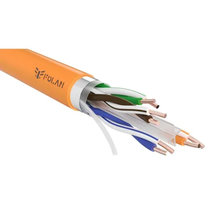 Кабель Folan F/UTP Cat 6 ZH нг(А)-HF 4x2х0,57 305 м FU42057ZHHF