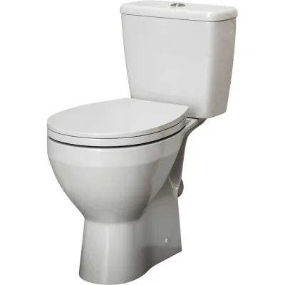 Унитаз напольный торнадо безободковый Teymi Demi Vortex T40119 ЦБ-00305378