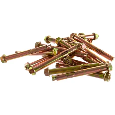 Анкерный болт TOOLAS М10 х 60 с гайкой, 10 шт 476