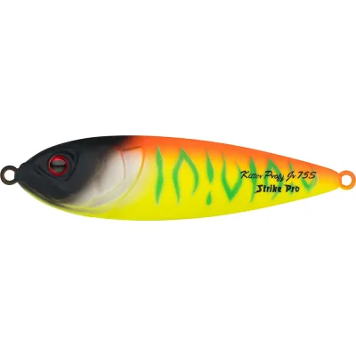 Блесна колеблющаяся Strike Pro Killer Profy 55S, цвет A242S Sunrise Mat Tiger PST-02AS#A242S-CP
