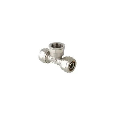 Комплект Valtec _39 VI7 Тройник обжимной с переходом на вн. р. 16x1/2" VTm.332.N.160416 5 штук VT.VI7.K39.332160416.5