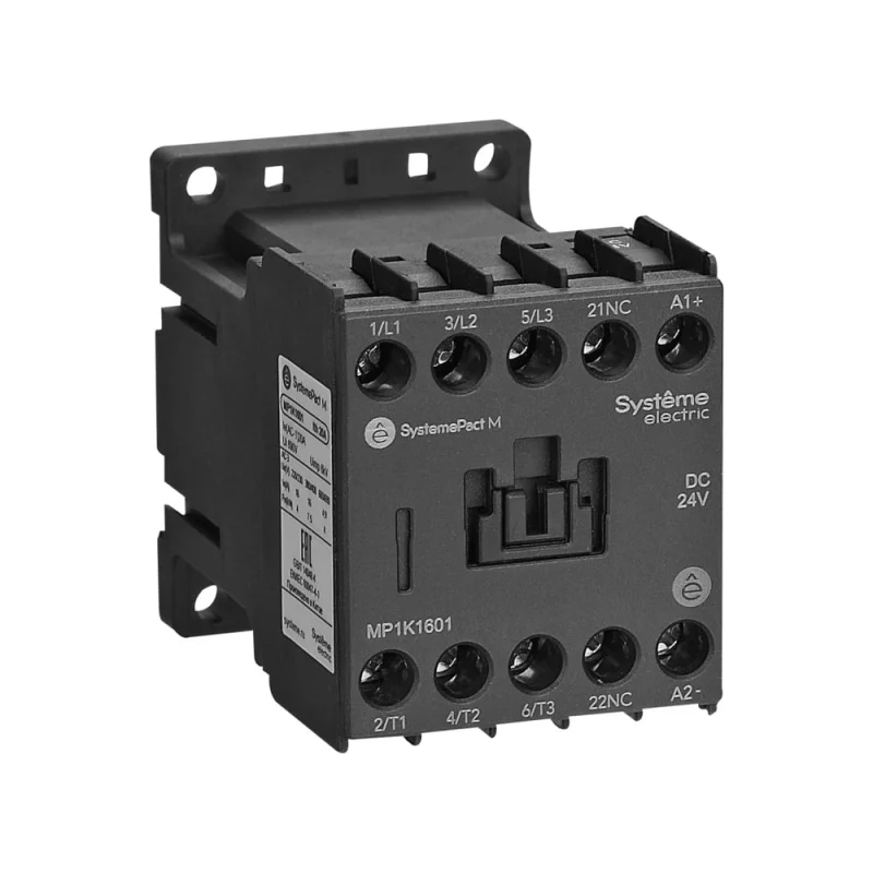 Контактор Systeme Electric MP1K 4P(4НО) 12A DC24V MP1K12004BD